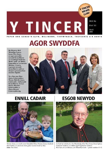 Y Tincer 311 Medi 08 *LLIW - Hafan gwefan gymunedol Trefeurig