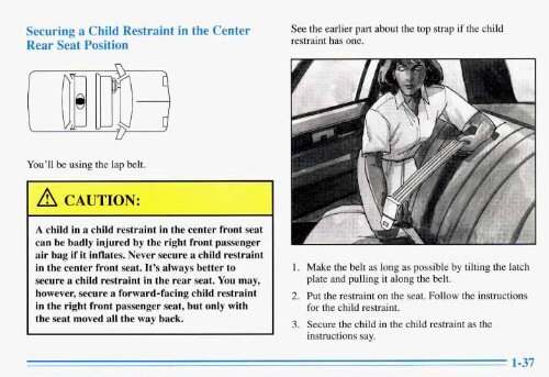 1996 Buick Park Avenue Owner's Manual