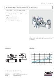 meyneLL CD BAth AnD thermoStAtiC Shower mixer - Rada