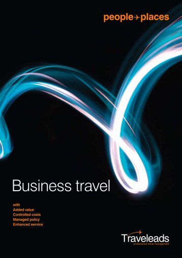 PDF 2011 corporate travel brochure - TIA UK