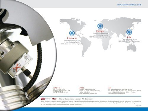 Wilson® Hardness Testers