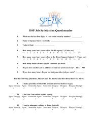 Ky dsp job satisfaction questionnaire - PHI