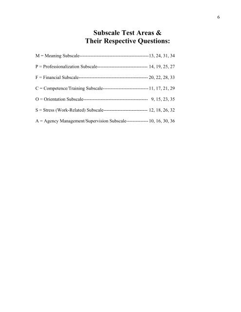 Ky dsp job satisfaction questionnaire - PHI