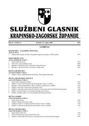 SADRÅ½AJ - Krapinsko-zagorska Å¾upanija