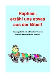 Raphael, erzähl uns etwas aus der Bibel! - FCDI