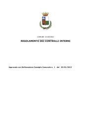 REGOLAMENTO DEI CONTROLLI INTERNI - Comune di Rovigo