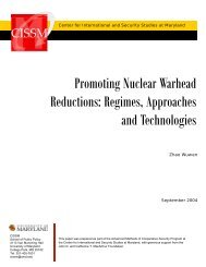 How to promote nuclear warhead reduction - Center for International ...