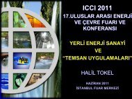 Halil TOKEL, TEMSAN - ICCI