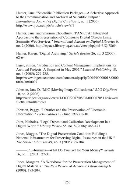 Scholarly Electronic Publishing Bibliography - Digital Scholarship