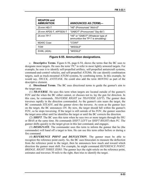 2003 US Army BRADLEY GUNNERY 503p.pdf - Survival Books