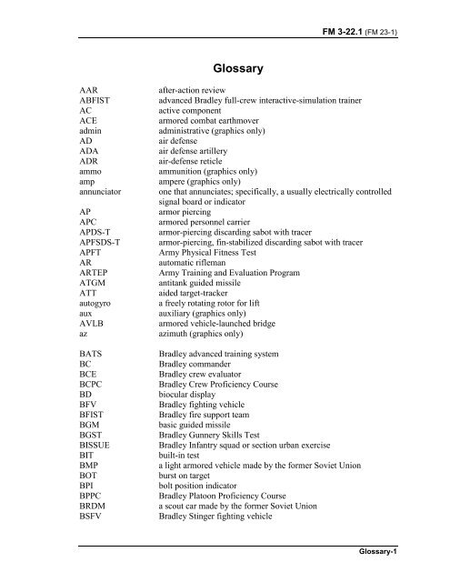 2003 US Army BRADLEY GUNNERY 503p.pdf - Survival Books