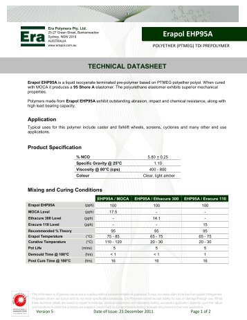 Erapol EHP95A - Era Polymers