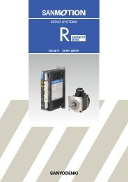 SANMOTION RS1__.indd - 山洋電気 SANMOTION RS1__.indd - 山洋電気