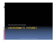 Louisiana severance tax - State Senate