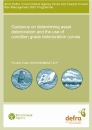 Guidance on determining asset deterioration and the use of ...