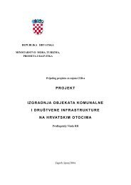 projekt izgradnja objekata komunalne i društvene infrastrukture na ...