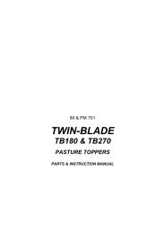 TWIN-BLADE - Bomford Turner