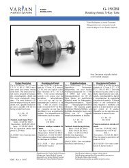 Varian Linatron High-Energy X-ray Applications 2007
