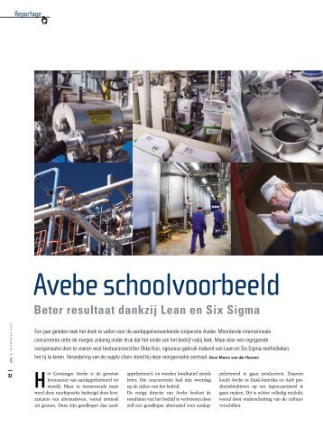 Avebe schoolvoorbeeld - Supply Chain Magazine