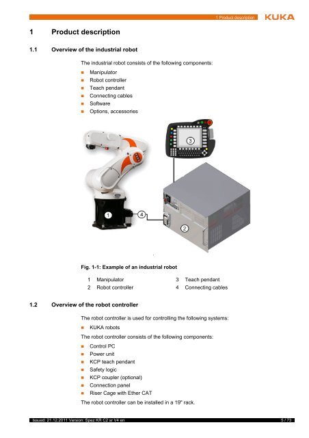 KR C2 sr - KUKA Robotics