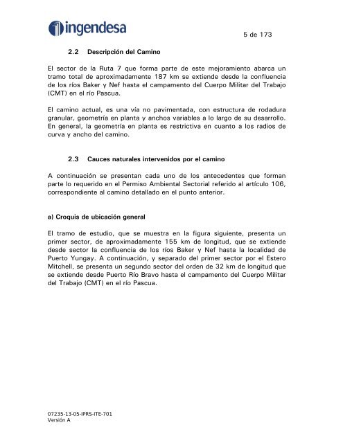 anexo 1c, apÃ©ndice 4, parte 1 proyecto hidroelÃ©ctrico aysÃ©n ...