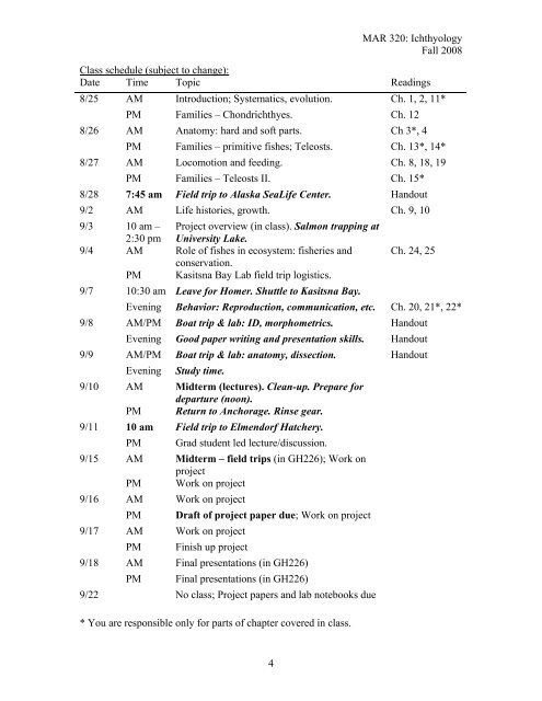 Example Syllabus (.PDF) - MARINE BIOLOGY at Alaska Pacific ...