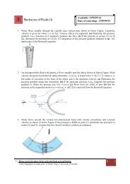 3 Mechanics of Fluids (I)