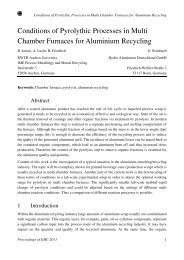 Conditions of Pyrolythic Processes in Multi Chamber Furnaces for ...