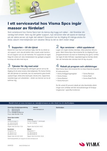 Visma Lön 300 - Visma Spcs AB