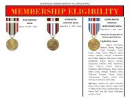 VFW Membership Eligibility