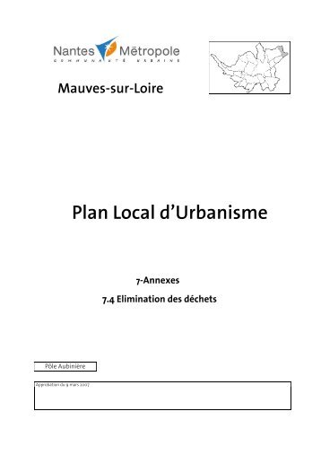 Elimination des dÃ©chets notice (Format A4) - Le plan local d ...