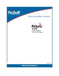 PDPM Driver Manual - ProSoft Technology