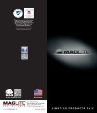 LIGHTING PRODUCTS 2012 - Maglite