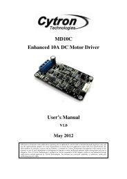 MD10C User Manual - Cytron Technologies