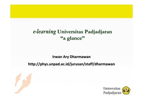 slide - Fisika Universitas Padjadjaran