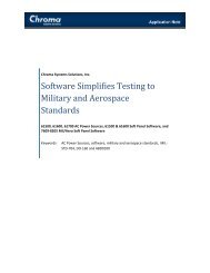 Software Simplifies Testing to Mil and Aerospace Standards