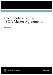 Commentary on the ISDA Master Agreements.pub - Field Fisher ...