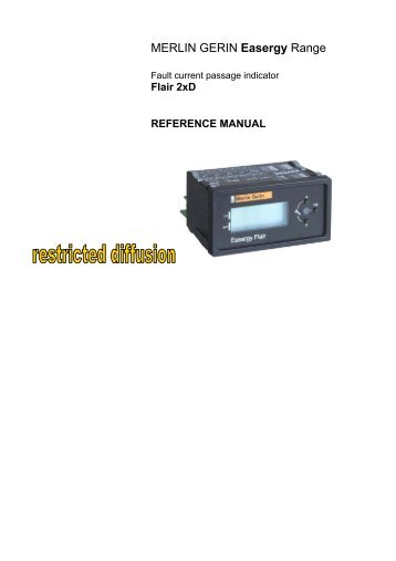 Flair 2xD : Reference manual