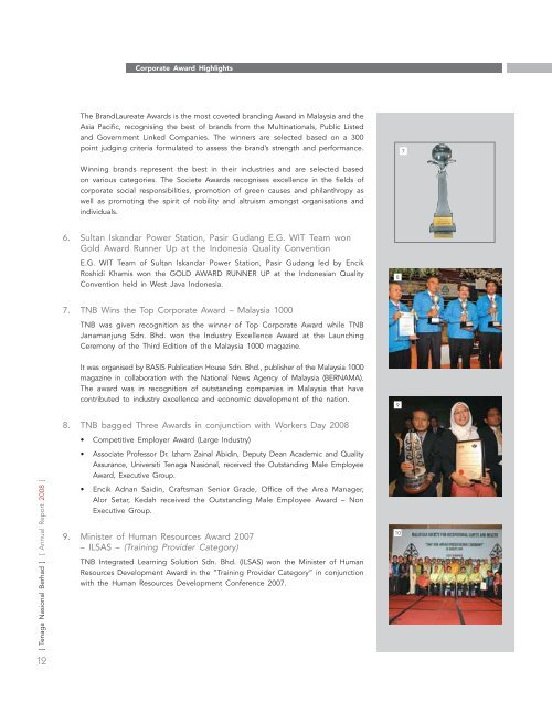 annual report - Tenaga Nasional Berhad