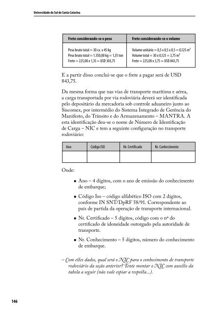 LogÃ­stica Internacional - Unisul