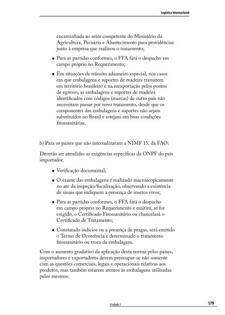 LogÃ­stica Internacional - Unisul