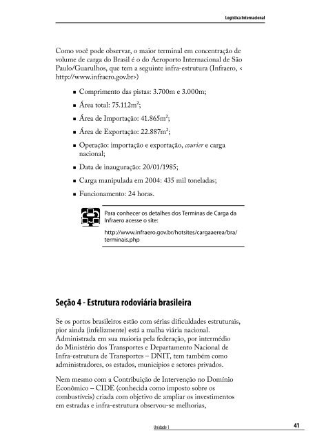 LogÃ­stica Internacional - Unisul