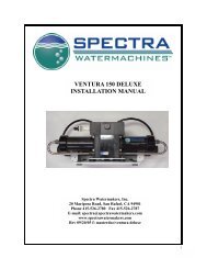 VENTURA 150 DELUXE INSTALLATION MANUAL