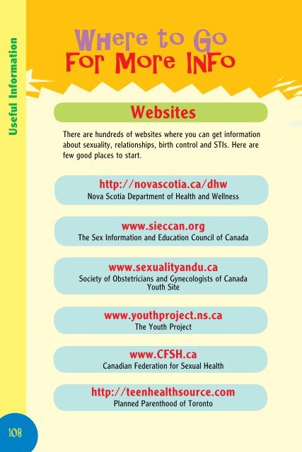 Sex?— A Healthy Sexuality Resource - Government of Nova Scotia