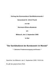 Der SanitÃ¤tsdienst der Bundeswehr im Wandel ( PDF , 96,0 kB)