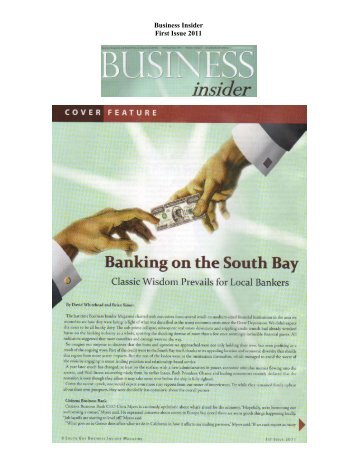 Business Insider First Issue 2011