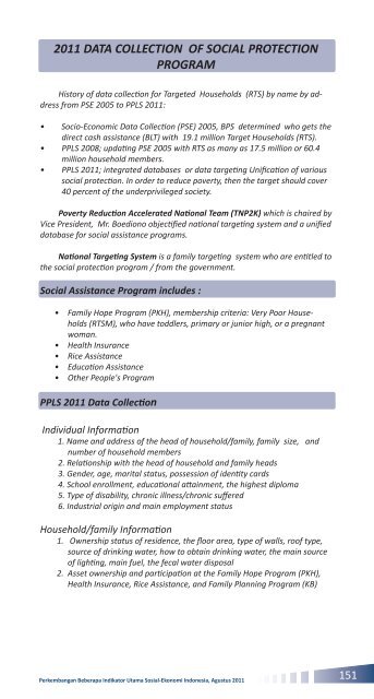 Edisi Agustus 2011 - Badan Pusat Statistik