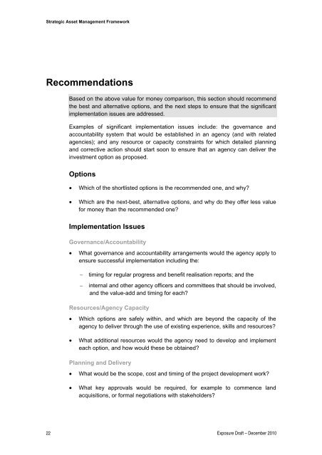 Concept Approval and Business Case - Department of Treasury