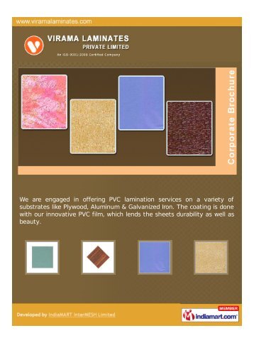 Contact Details: Virama Laminates Private Limited