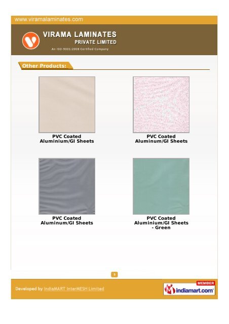 Contact Details: Virama Laminates Private Limited